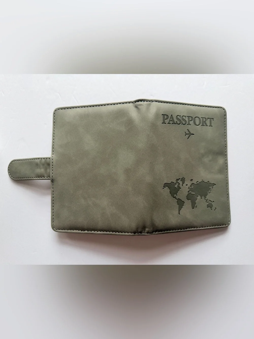 Passport Travel Wallet w/RFID Theft Blocking Passport Case/Wallet Pink or Gray